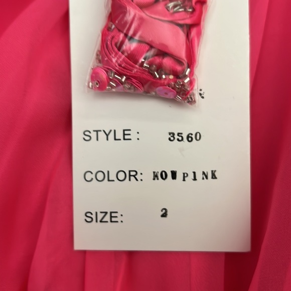 NWT Alyce Paris Semi Formal Party Dress WOW 💕PINK💕-Sold Out in Stores & Online - Picture 9 of 9